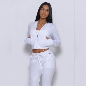 Bombshell Sportswear Zip Up Jacket Hoodie